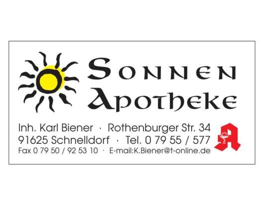 Logo der Sonnen-Apotheke Schnelldorf