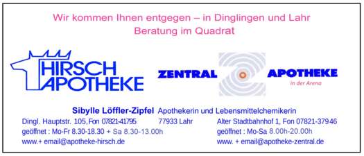 Logo der Zentral Apotheke in der Arena