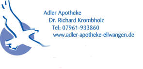 Logo der Adler-Apotheke Dr. Richard Krombholz OHG Ellwangen